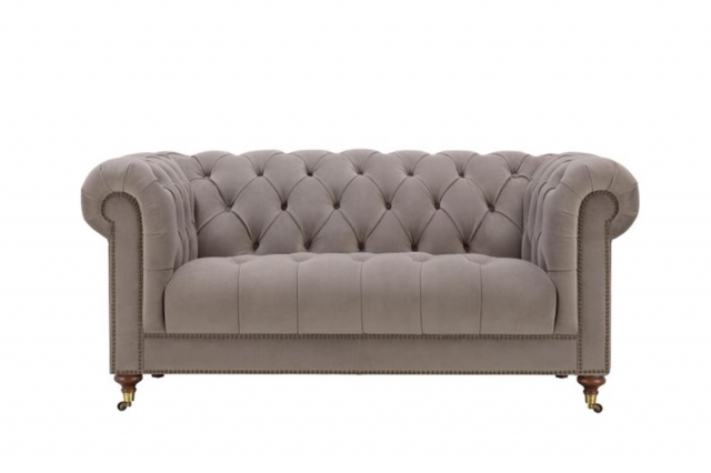 1.5 seater best sale chesterfield sofa