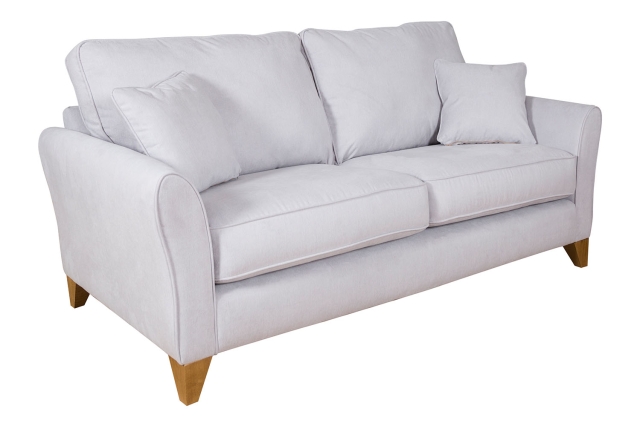 Buoyant Debonair Fabric 3 Seater Sofa