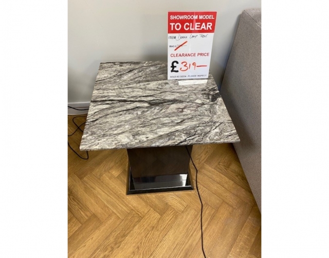 Store Clearance Items Donatella Lamp Table