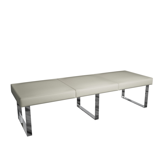 Kettle Interiors Camden Taupe Upholstered 1.8m Dining Bench