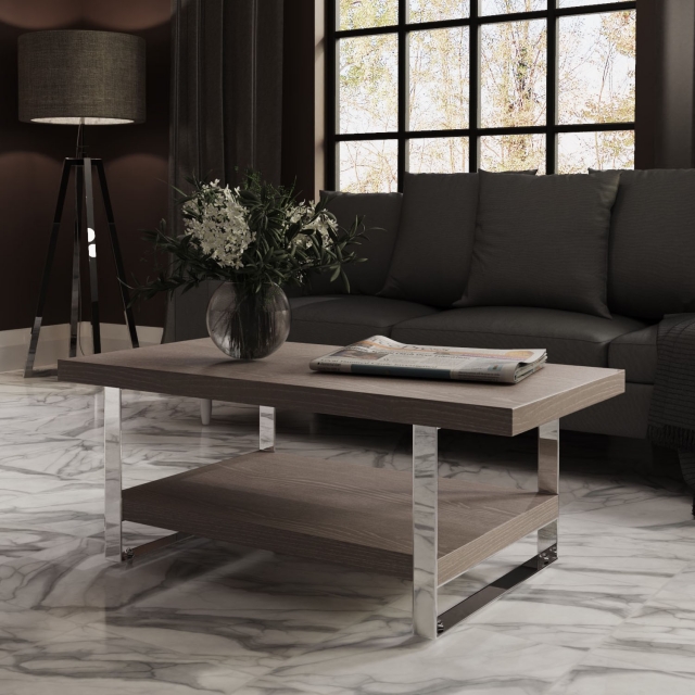 Silver wood coffee table deals
