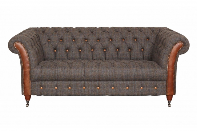 Vintage Sofa Company Chester Vintage 3 Seater Chesterfield Sofa