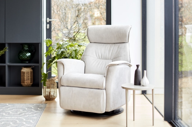 G Plan Ergoform Malmo Leather Large Recliner Chair Furniture World