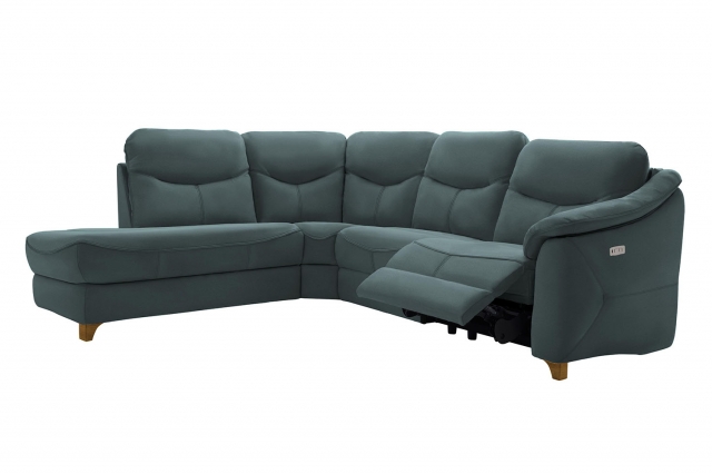 G Plan Upholstery G Plan Jackson RHF Leather Corner Chaise Sofa