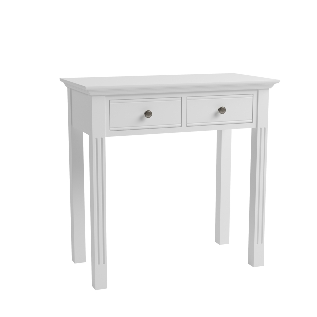 Kettle Interiors Oak City - Cotswold White Dressing Table