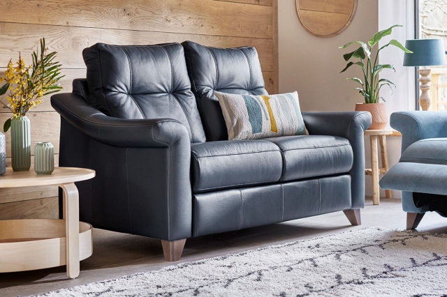 G Plan Upholstery G Plan Riley Leather Small Sofa
