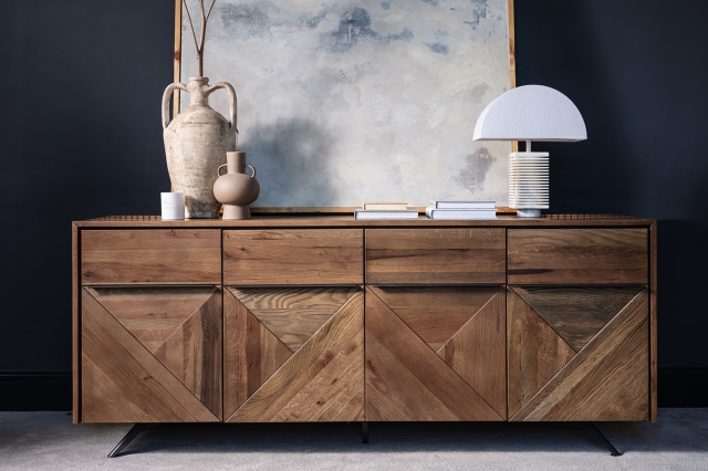 Solid oak sideboard shop next
