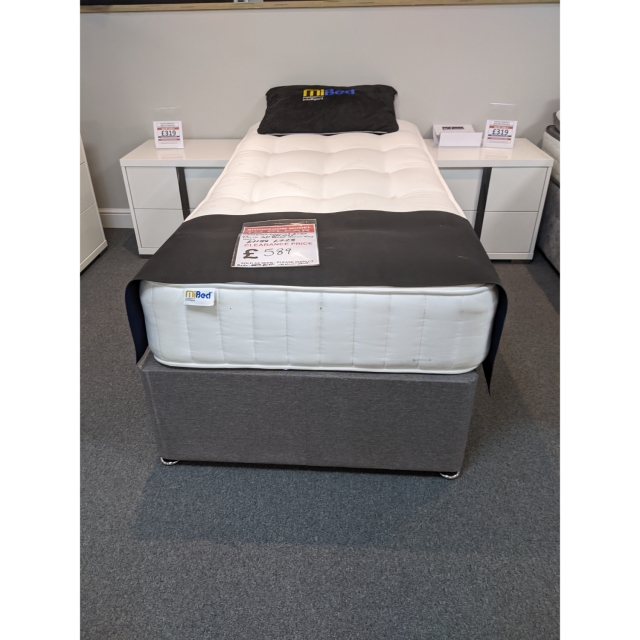 Store Clearance Items Balmoral 2150 3'0 Single Extra Long Mattress and Base