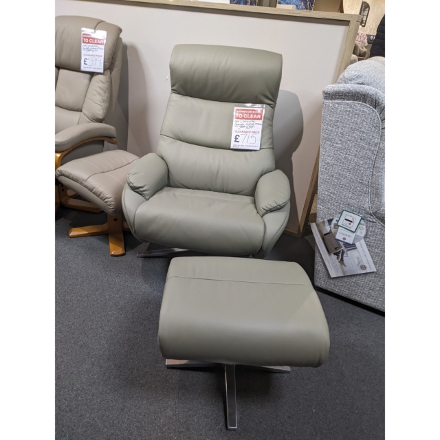 Store Clearance Items Domican Swivel Chair and Stool