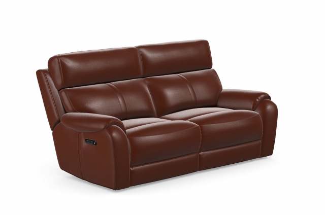 La-Z-Boy UK Ltd. La-Z-Boy Winchester Leather 3 Seater Sofa in Mezzo