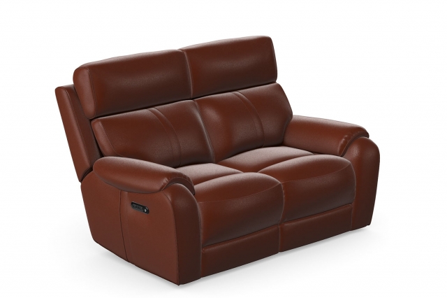 La-Z-Boy UK Ltd. La-Z-Boy Winchester Leather 2 Seater Sofa in Mezzo