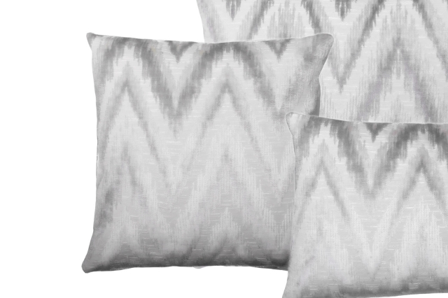 Scatter Cushion in Kilvington Chevron Stone Furniture World