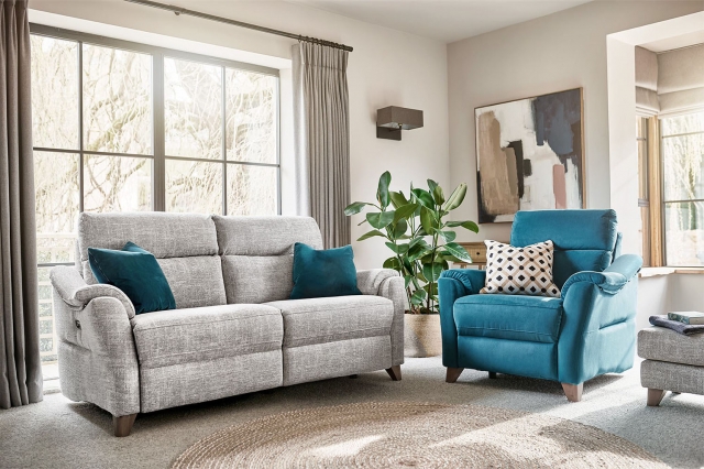 G Plan Hurst Fabric Large Sofa