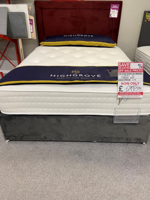 Store Clearance Items Clevedon King Size 2 Drawer Divan