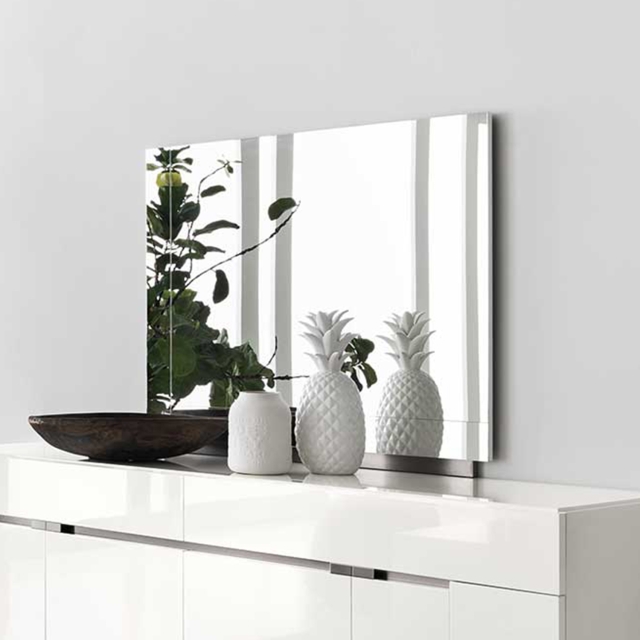 ALF ALF Artemide Mirror For Buffet/ Dresser Mirror in White High Gloss