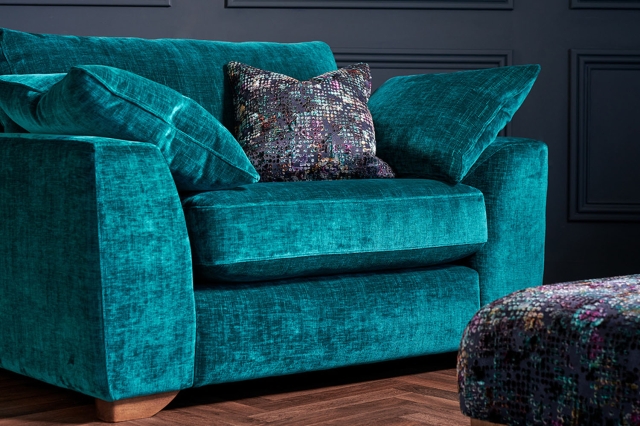 Blue sofa chair deals
