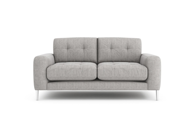Kansas slate grey discount fabric sofa