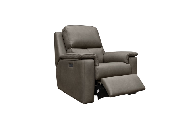 G Plan Harper Leather Lumbar Recliner Chair Furniture World