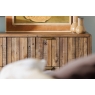 Baker Furniture Fairfax Reclaimed Slatted Wood 3 Drawer Chest