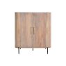 Reed Mango Wood & Marble Highboard Reed Mango Wood & Marble Highboard