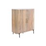 Reed Mango Wood & Marble Highboard Reed Mango Wood & Marble Highboard