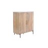 Reed Mango Wood & Marble Highboard Reed Mango Wood & Marble Highboard