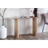 Reed Mango Wood & Marble Console Table Reed Mango Wood & Marble Console Table