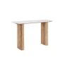 Reed Mango Wood & Marble Console Table Reed Mango Wood & Marble Console Table