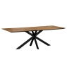 Baker Furniture Canada Reclaimed Teak Wood 200cm Dining Table
