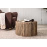 Baker Furniture Fairfax Reclaimed Slatted Wood Coffee Table