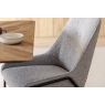 Baker Furniture Anna Boucle Grey Fabric Occasional Dining Chair