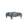 Mullion Upholstered Designer Stool