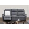 India Fabric 3 Seater Manual Recliner Sofa