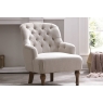Betty Linen Occassional Chair