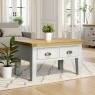 Cotswold Grey Painted Oak Coffee Table Cotswold Grey Painted Oak Coffee Table