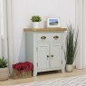 Cotswold Grey Painted Oak Mini Sideboard 70cm Wide Cotswold Grey Painted Oak Mini Sideboard 70cm Wide