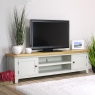 CFL Oak City - Arklow Painted Oak Extra Large TV Stand