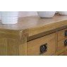 Cotswold Rustic Oak Large 3 Door Sideboard - 137cm Wide Cotswold Rustic Oak Large 3 Door Sideboard - 137cm Wide