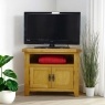 Cotswold RusticOak Corner TV Stand Cotswold RusticOak Corner TV Stand