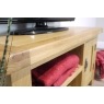 Cotswold Rustic Oak Small TV Stand 91cm Wide Cotswold Rustic Oak Small TV Stand 91cm Wide