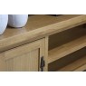 Cotswold Rustic Oak Large TV Stand 120cm Wide Cotswold Rustic Oak Large TV Stand 120cm Wide