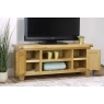 Cotswold Rustic Oak Large TV Stand 120cm Wide Cotswold Rustic Oak Large TV Stand 120cm Wide