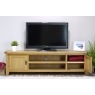 Cotswold Rustic Oak Extra Large TV Stand 180cm Wide Cotswold Rustic Oak Extra Large TV Stand 180cm Wide