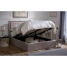 Limelight Rockford Fabric Ottoman Storage Bed Frame in Mink