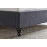 Rosalie Fabric Bed Frame in Dark Grey Rosalie Fabric Bed Frame in Dark Grey