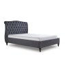 Rosalie Fabric Bed Frame in Dark Grey Rosalie Fabric Bed Frame in Dark Grey