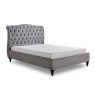 Rosalie Fabric Bed Frame in Light Grey Rosalie Fabric Bed Frame in Light Grey