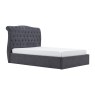 Rosalie Fabric Ottoman Storage Bed Frame in Dark Grey Rosalie Fabric Ottoman Storage Bed Frame in Dark Grey