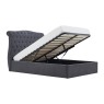 Rosalie Fabric Ottoman Storage Bed Frame in Dark Grey Rosalie Fabric Ottoman Storage Bed Frame in Dark Grey