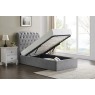 Rosalie Fabric Ottoman Storage Bed Frame in Light Grey Rosalie Fabric Ottoman Storage Bed Frame in Light Grey